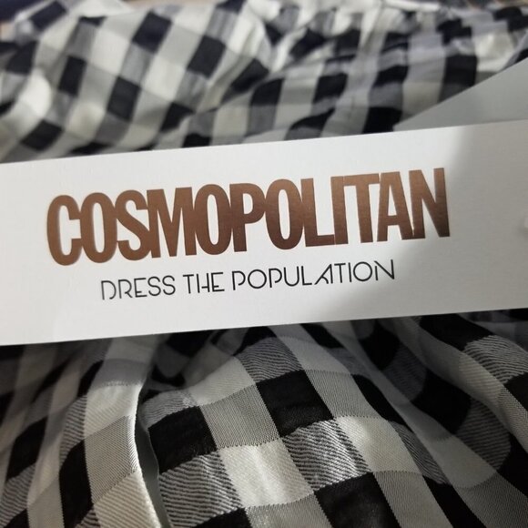 Cosmopolitan X DTP Dulce Crop Top Black White Size Small or Large NWT - Picture 8 of 13